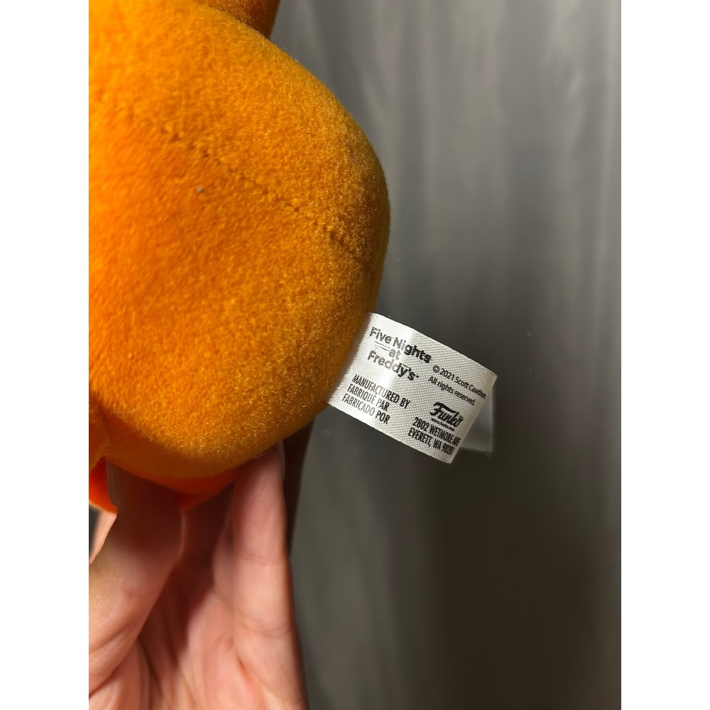 Funko Five Nights at Freddys Security Breach Glamrock Freddy Orange Plush Toy - Picture 3 of 3